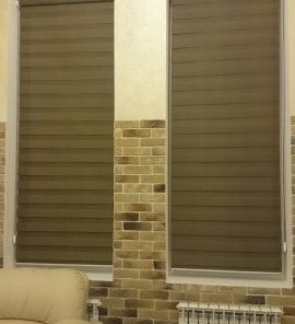 Рулонные шторы день-ночь